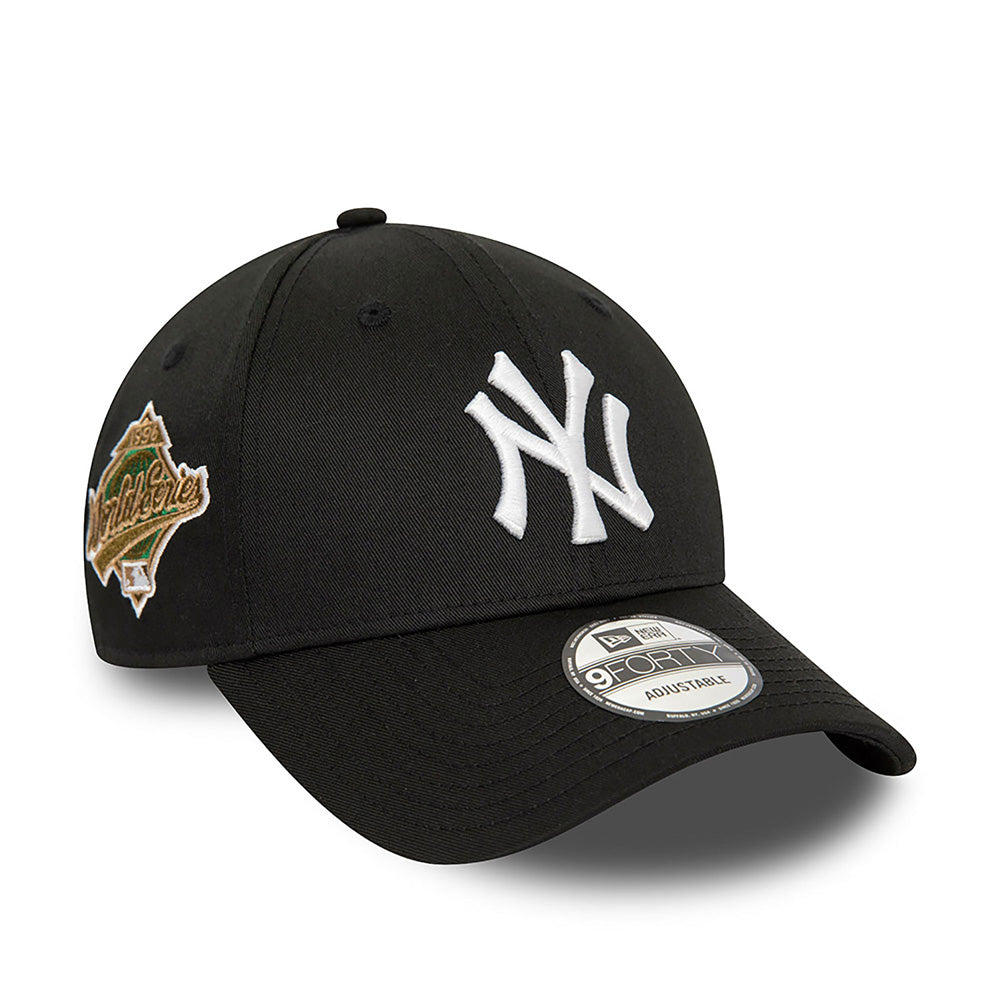 New Era - 9Forty- Side Patch New York Yankees Cap - Black